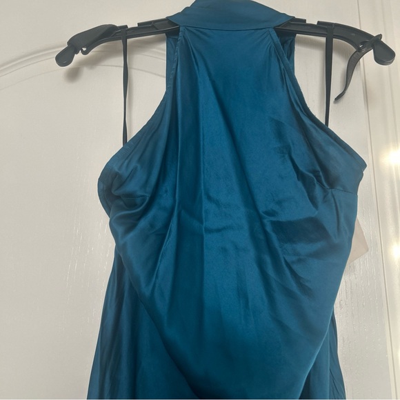 REVOLVE Astra Gown in Teal Blue House of Harlow Long Dress Halter 1960 $258 - Picture 5 of 6